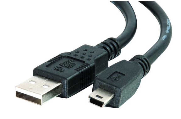 Showlite USB Voeding 5V/DC incl. McGrey USB-15 Kabel 2.0 A-Stekker/Mini-USB 1,5m Set image 5