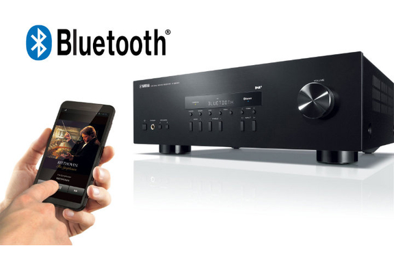 Yamaha R-S202D HiFi Stereo Receiver Zwart image 5