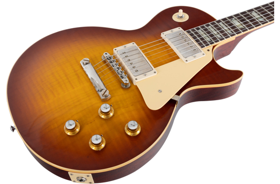 Gibson 1960 Les Paul Standard Reissue VOS Iced Tea Burst image 5