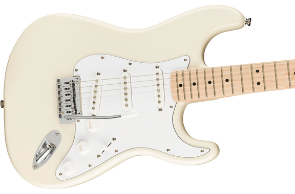 Squier Affinity Set Stratocaster Olympic White con Funda image 5