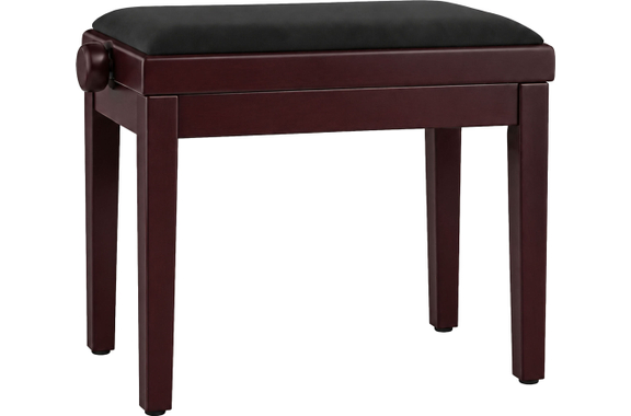 Classic Cantabile Banquette De Piano Modèle A Bois De Rose Velours Noir image 5
