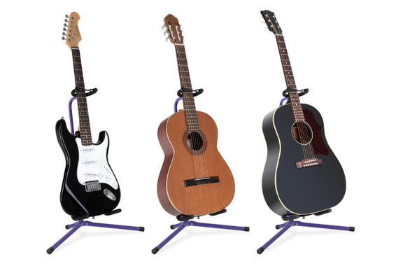 Classic Cantabile GS-30 VT Supporto per Chitarra (leggero) Viola image 5
