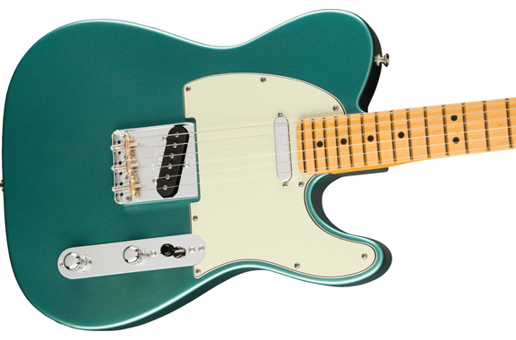 Fender American Professional Classic Telecaster Faded Sherwood Green Metallic image 5