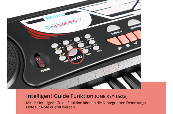 McGrey BK-4910BK Clavier 49 Touches Et Pupitre image 5