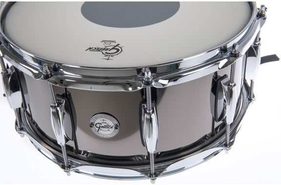 Gretsch Full Range 14" x 6,5" Black Nickel over Steel image 5
