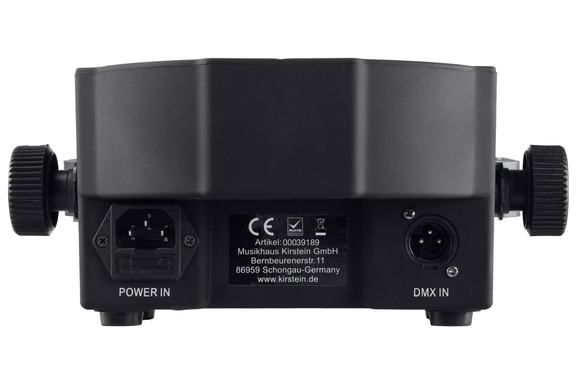 Showlite FLP-144W Fari 4 x Set incl. Showlite Master Pro USB, Statore & Cavi image 5
