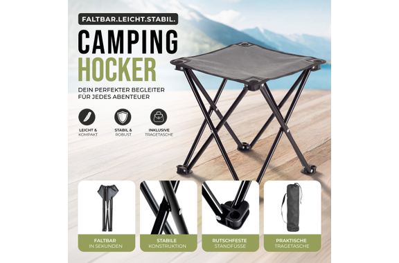Tabouret Pliant Camping Stagecaptain TP-334 image 5