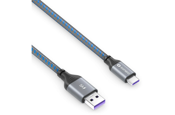 Sonero USB-C A USB-A Cable De Conexión USB 2.0 1m image 5