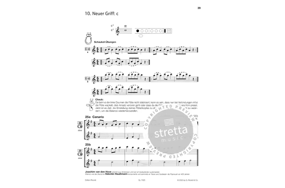 Flöte spielen - Querflötenschule Band A image 5