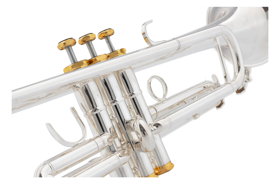 Lechgold TR-18S Trompette en Bb argentée image 5