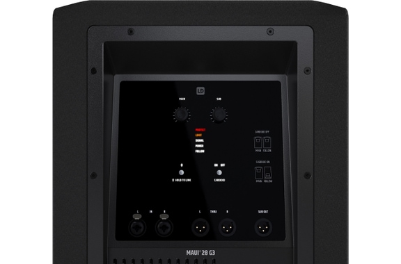 LD Systems MAUI 28 G3 Set Subwoofer Cardioide Nero image 5
