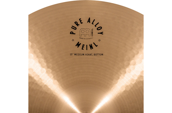 Meinl Pure Alloy 15\" Medium Hi-Hat image 5