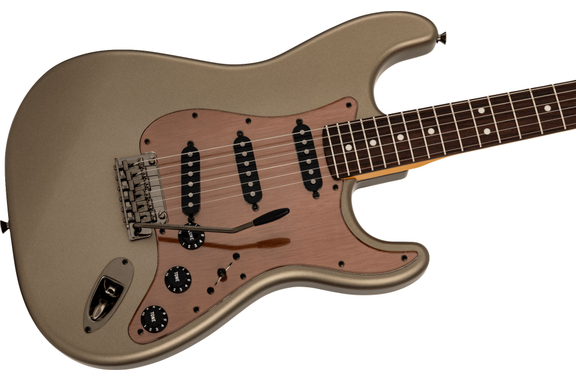 Fender Made in Japan Hybrid II 2026 Collection Stratocaster Matte Champagne Mirage image 5
