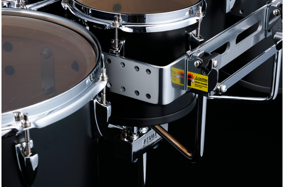 Tama MT680234T-SBK Fieldstar Rudiment Marching Tenor Drum Large Sextet Satin Black image 5