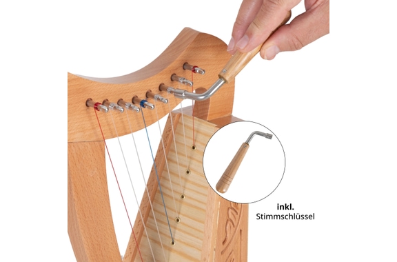 Classic Cantabile H-8 Mini Arpa Celtica image 5