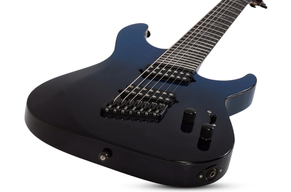 Schecter Reaper 7 Multiscale Elite Deep Ocean Blue  - Retoure (Zustand: gut) image 5