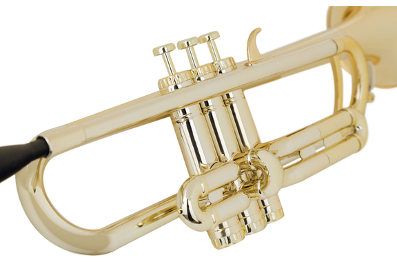 Classic Cantabile KTP-30GD MardiBrass Kunststof Bb-Trompet Goud image 5