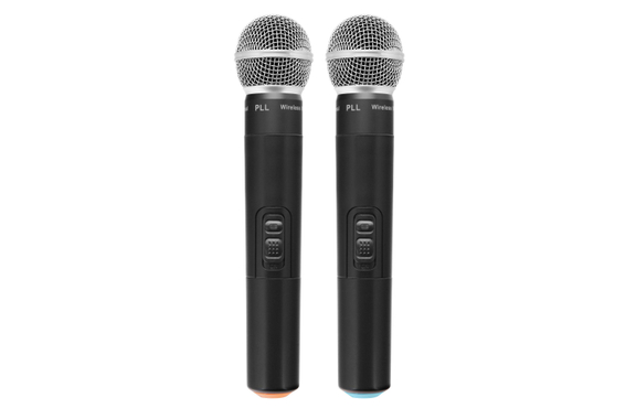 McGrey UHF-2V Set Microphone Sans Fil Vocal Double avec 2 Micros Main 50m image 5