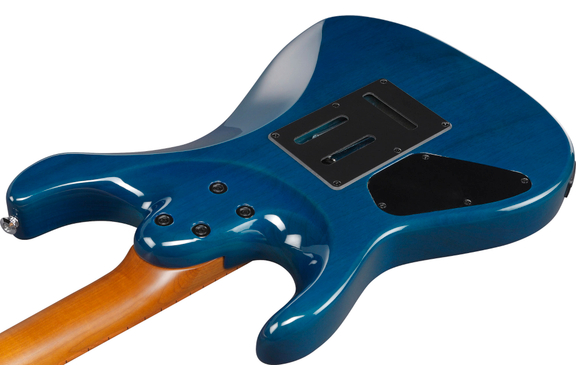 Ibanez AZ24S1F-TXB Standard Chitarra Elettrica Transparent Turquoise Burst image 5
