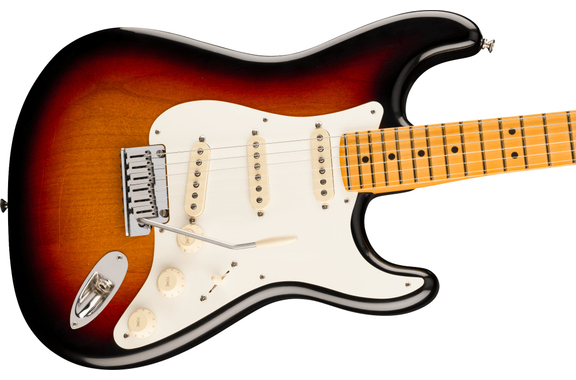 Fender American Ultra Luxe Vintage '50s Stratocaster 3-Color Sunburst image 5