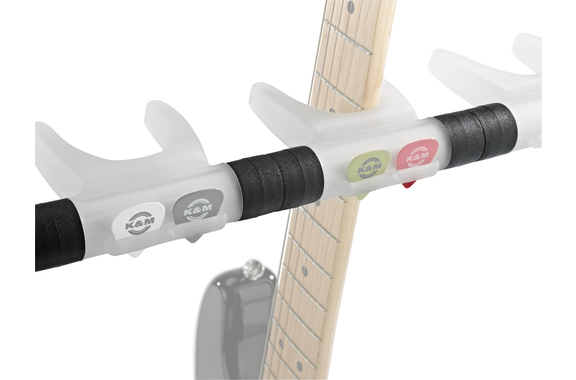 K&M 17525 5-fach E-Gitarrenständer "Guardian 5" Translucent image 5