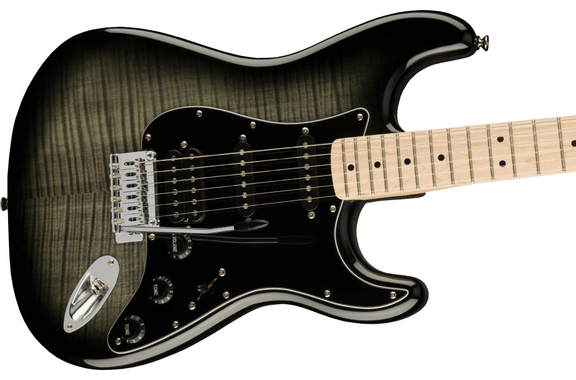 Squier Affinity Stratocaster FMT HSS Black Burst  - Retoure (Zustand: gut) image 5