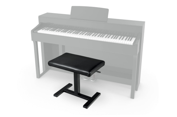 Classic Cantabile Banc De Piano "Easy" Hydraulique Noir image 5