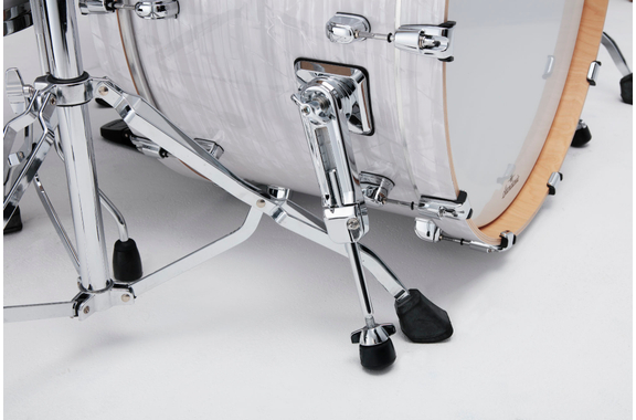 Tama WBR34CZS-WP Starclassic Walnut/Birch Duracover Wrap White Pearl + Snare Drum image 5
