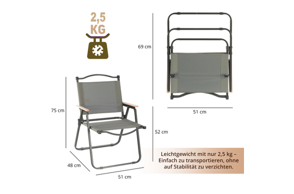 Chaise Pliante De Camping Stagecaptain CSH-67 image 5