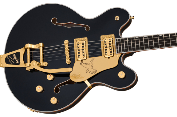 Gretsch Guitars Falcon Center Block LTD Double-Cut met String-Thru Bigsby Midnight Sapphire image 5