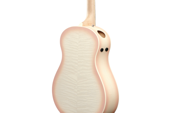 Ibanez AAM370M2E-APF Transparent Antique White Peach Fuzz image 5