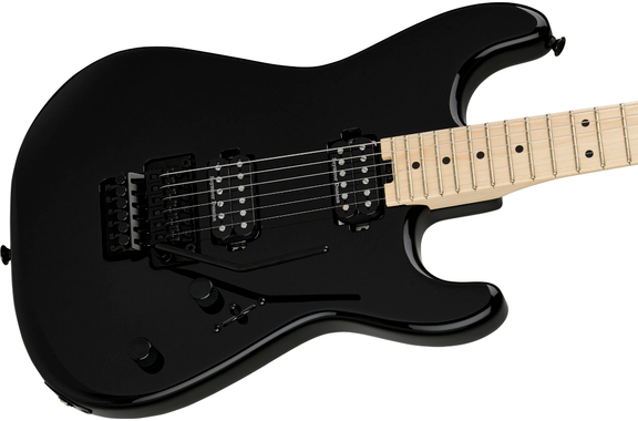 Charvel Pro-Mod San Dimas Style 1 HH FR MPL Gloss Black image 5