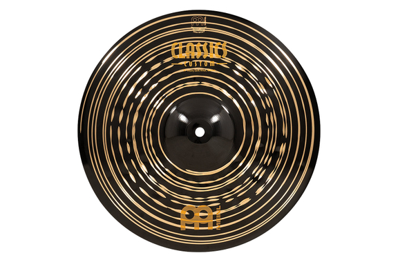 Meinl Classics Custom Dark Heavy Hi-Hat 14" + Set Macchina HiHat image 5