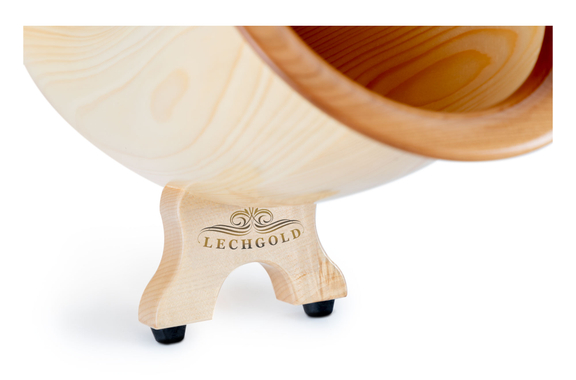 Lechgold Alphorn Natural F# 347 cm 3-Piece image 5