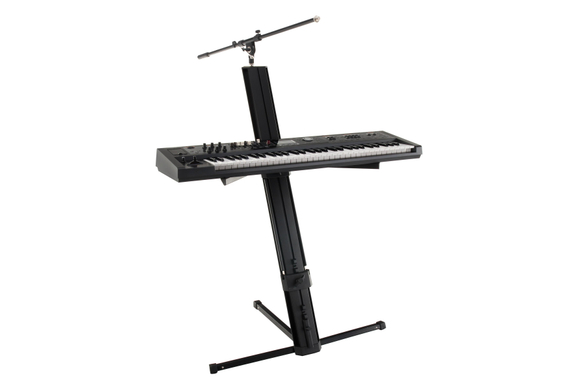 Classic Cantabile Support Clavier KS-100 Noir avec Microperche et Housse de Transport image 5