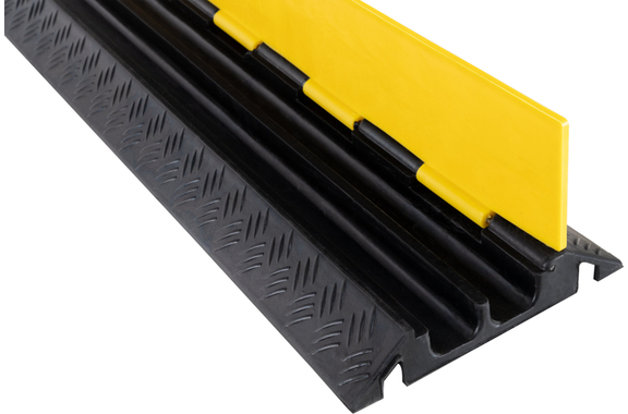 Pronomic Protector 2-100L V3 Kabelbrug 2-Kamer 100cm met V-Stekkoppeling 6x Set image 5
