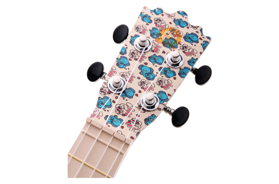 Classic Cantabile BeachBuddy Sunny Zoo Set de Ukulele incl. Afinador y Escuela image 5