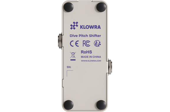Klowra Dive Pedal Polifónico Pitch Shifter image 5