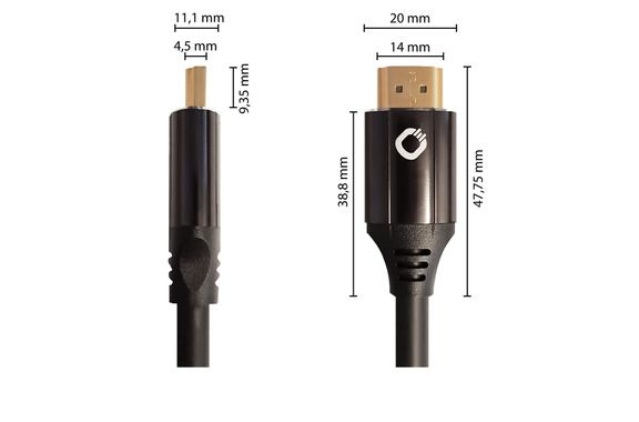 Oehlbach Black Magic MKII 8K HDMI Kabel 1,5m schwarz image 5