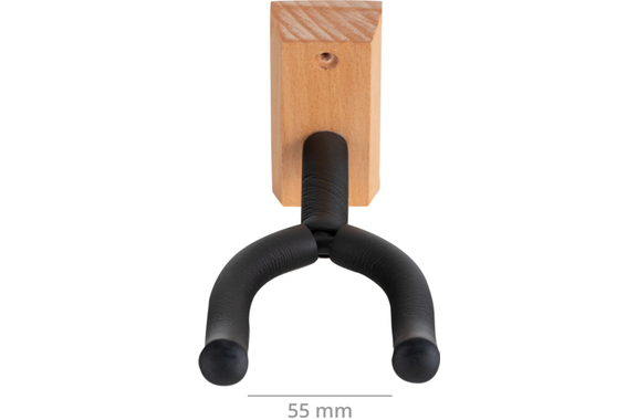 Classic Cantabile Gitarrenwandhalter Holz 3x Set image 5
