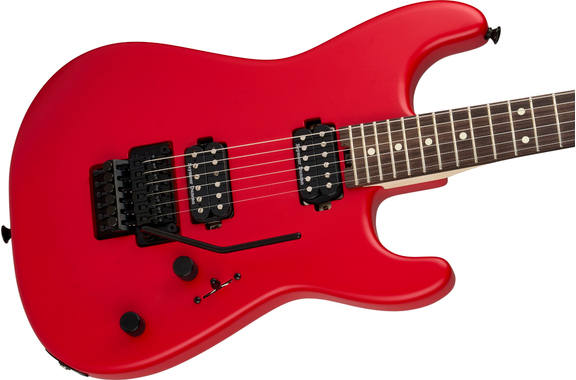 Charvel Pro-Mod San Dimas Style 1 HH FR RW Satin Ferrari Red image 5