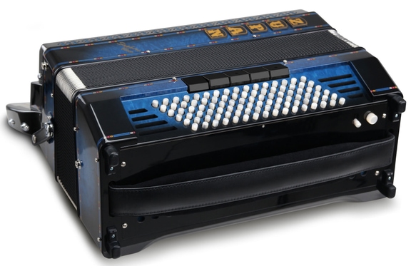 Zupan Saphire IV 96 EF/MHR Accordéon Shadow Blue image 5