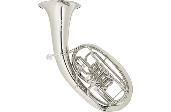 Cerveny CEP 931-4T Bb-Bariton Neusilber Gelakt image 5