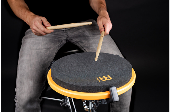 Meinl MMP12OR Marshmallow Practice Pad 12" Orange Sticks Set image 5