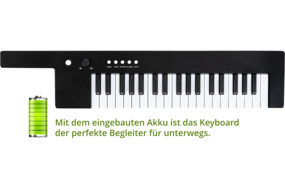McGrey KT-3712 Kinderkeyboard Schwarz image 5