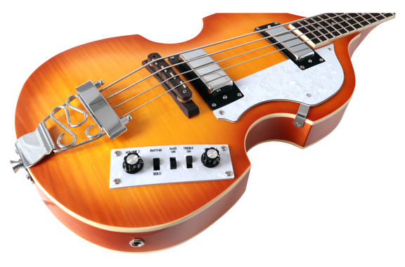 Rocktile VB-1 "Sir Paul" Vintage Beatbass Sunburst image 5
