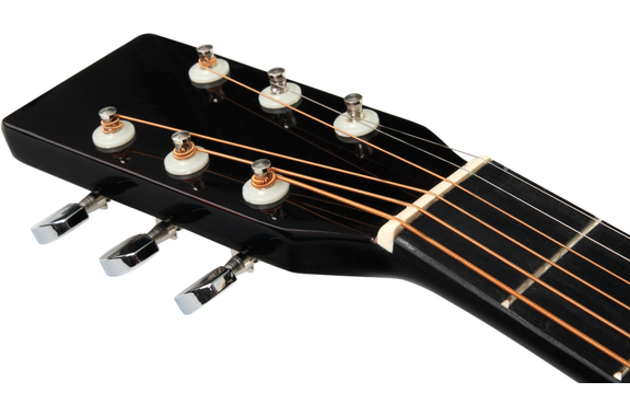 Classic Cantabile WS-10BK Westerngitarre schwarz image 5