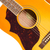Epiphone Hummingbird Tribute Lefthand Heritage Sunburst thumbnail 6