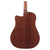 Ibanez AAD50CE-TCB Transparent Charcoal Burst thumbnail 6