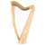 Classic Cantabile H-22 AW Keltische Harp 22 Snaren thumbnail 6